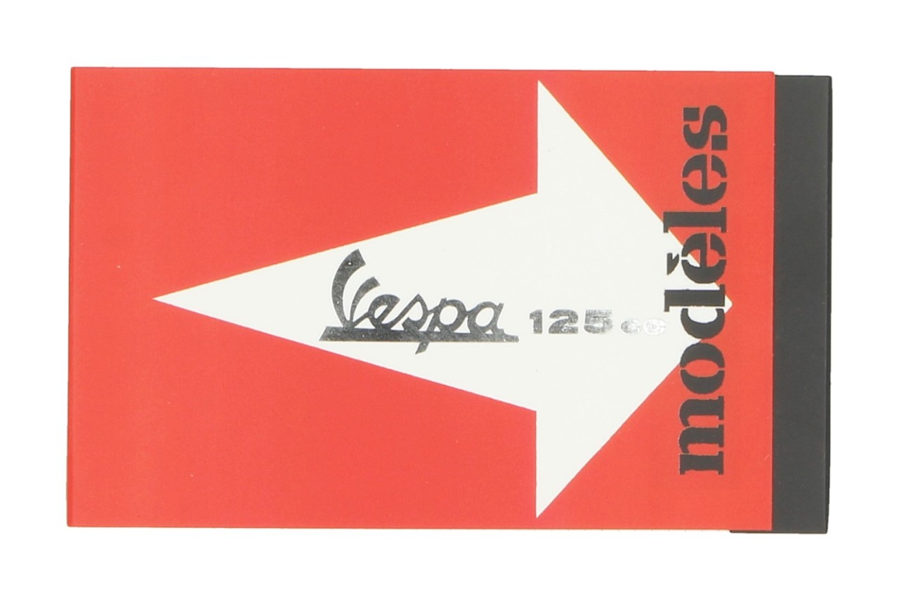 Vespa Merchandise Package Servizio 125