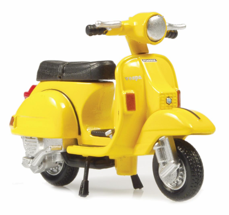 Model Vespa P200E (1978), orange