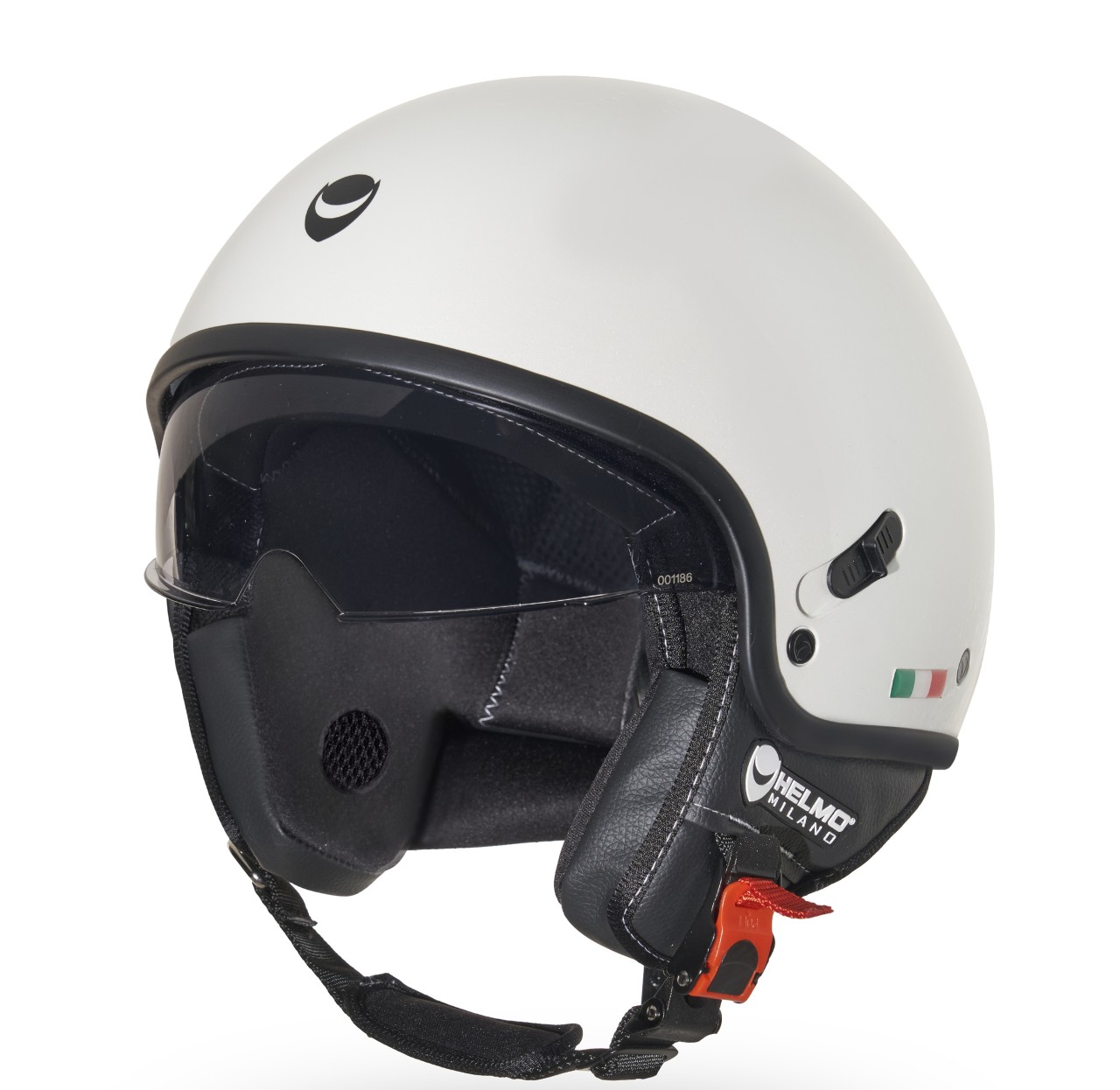 Helmo Milano Demi Jet Puro Slider white glossy