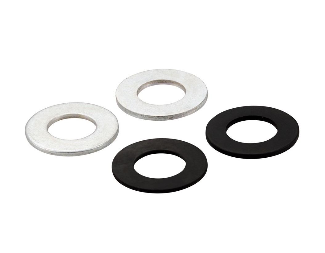Mirror Shorty for Vespa, black glossy, right and left (pair)