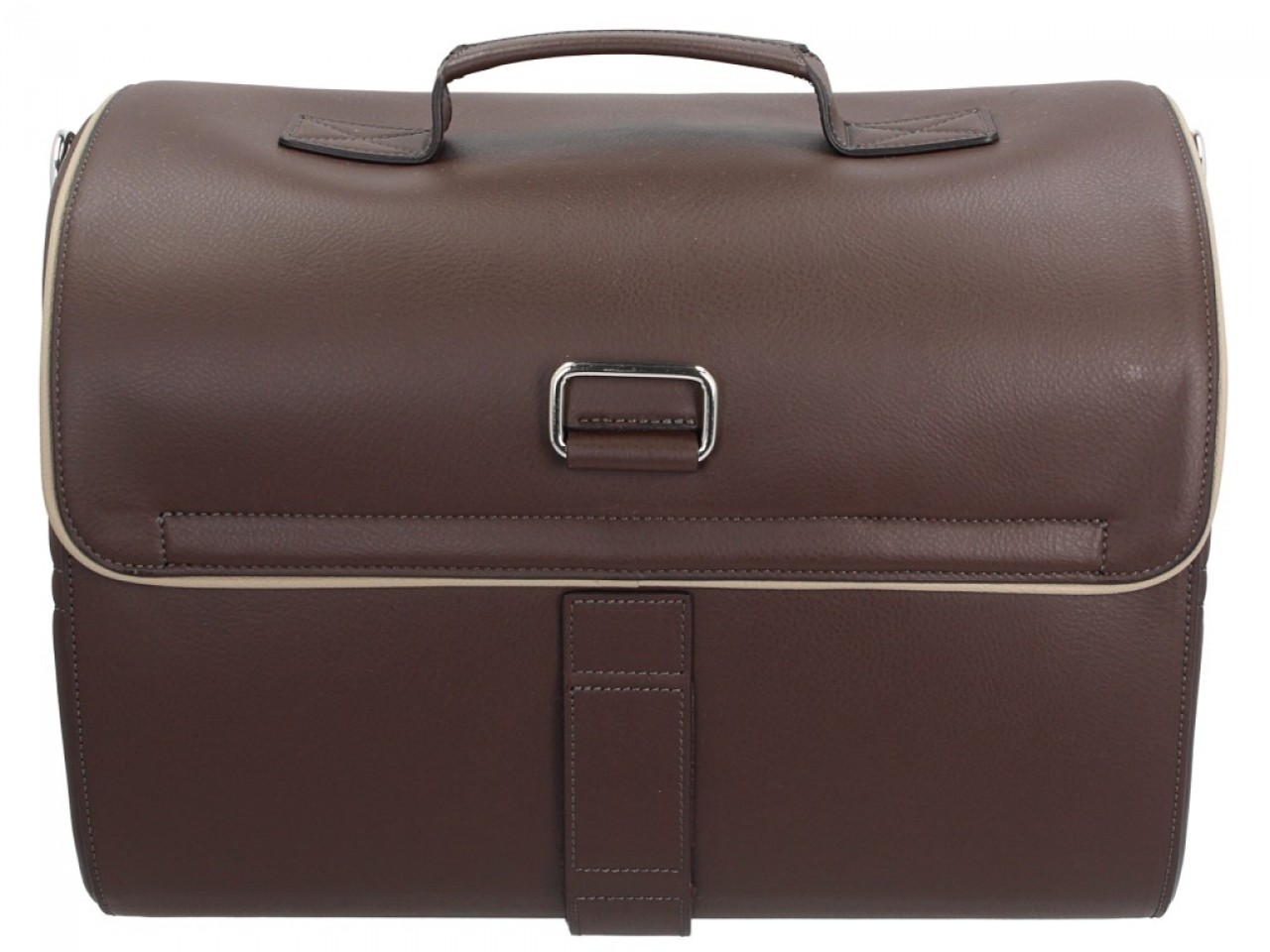 Original Vespa leather bag 70 years version - brown