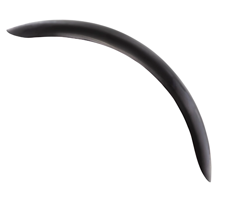 Fender Garelli Race EVO II without bracket, universal for Vespa PX 80-200cc, GRP, black