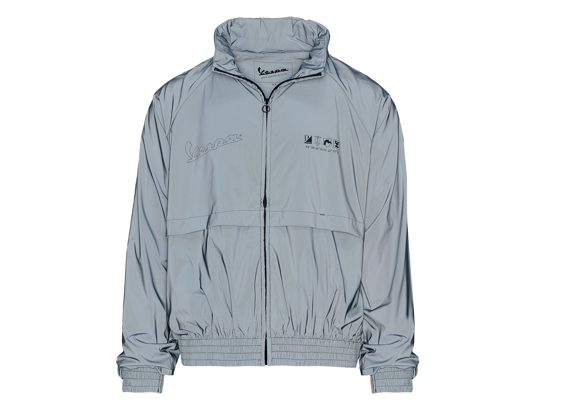Vespa windbreaker Blade gray DEC collection