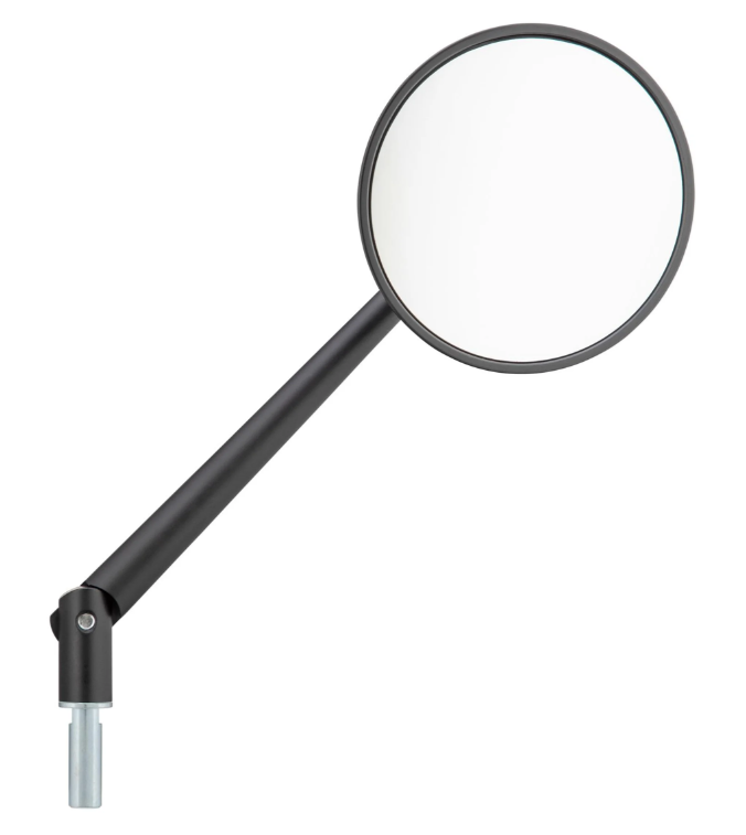 Standard mirror for Vespa, right-hand thread, black matt