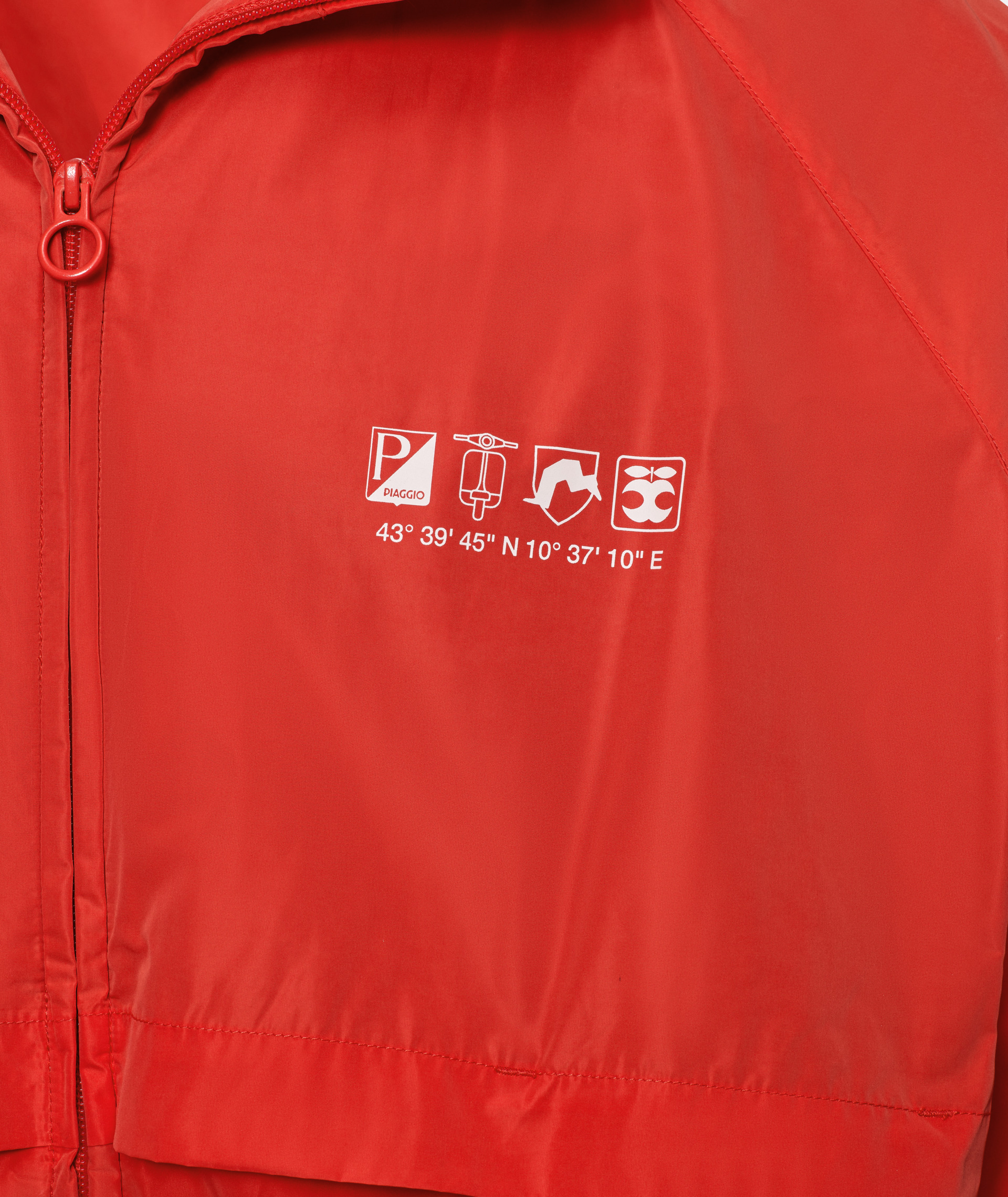 Vespa Windbreaker, Flame Orange, DEC Collection