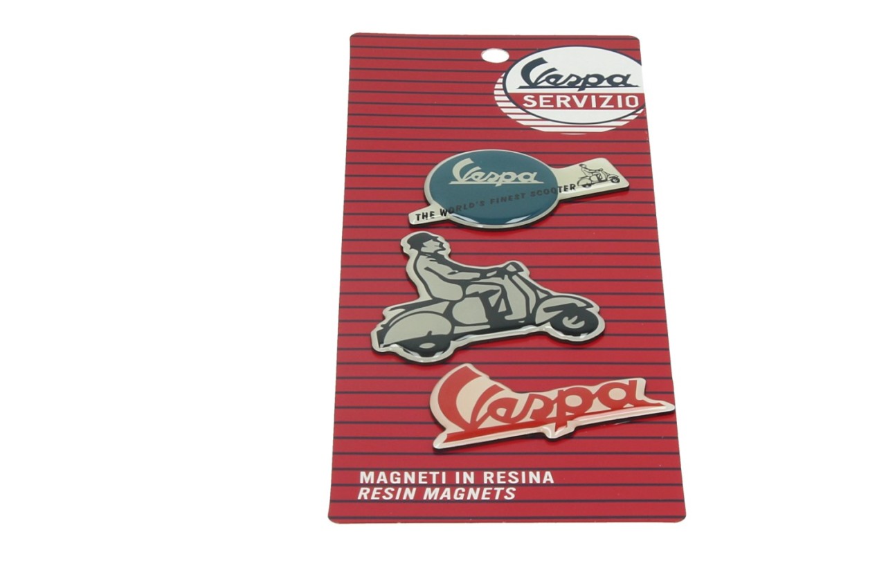 Vespa magnets, 3 pieces