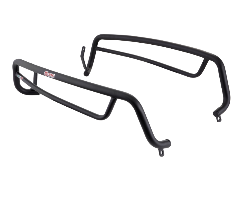 Crash bar side hood rear for Vespa GTS 300cc HPE ('19-), black matt