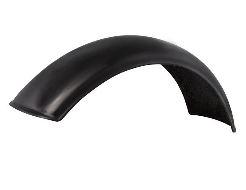 Mudguard Garelli EVO II without bracket, universal for Vespa PX 80-200cc, GRP, black