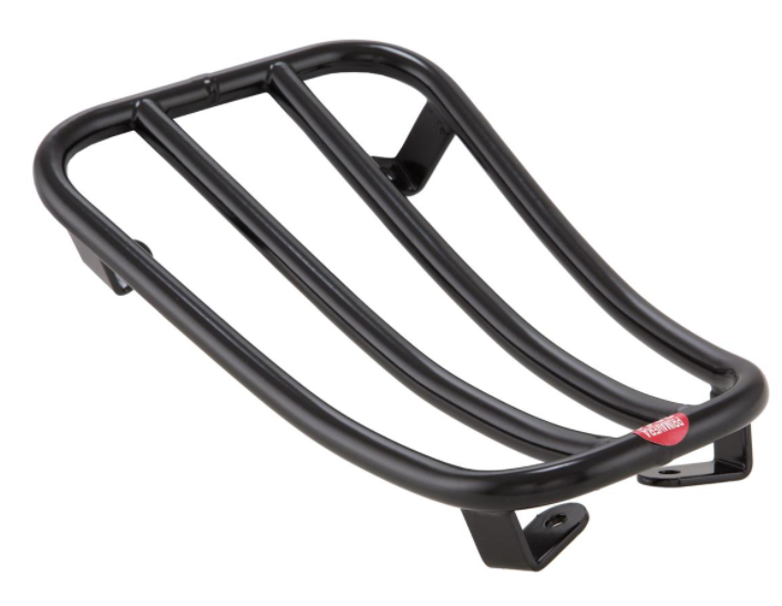 Luggage carrier step-through black for Vespa Primavera/Sprint 50-150cc