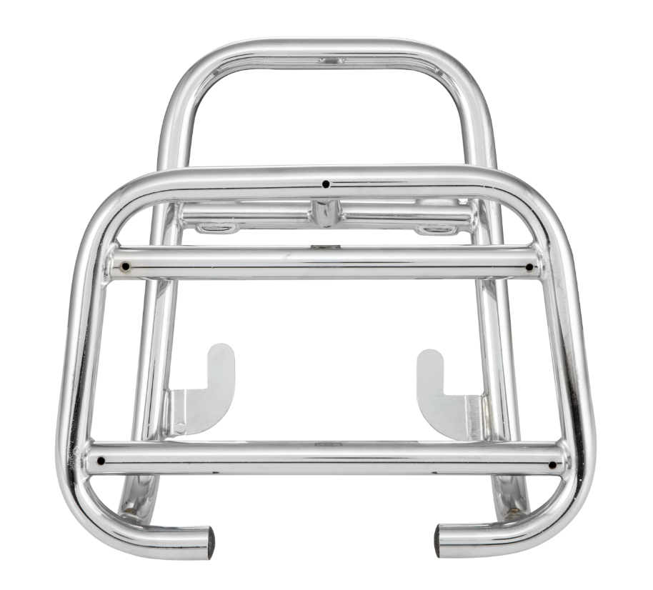 Rear luggage rack for Vespa 946 3V i.e. 125cc, chrome
