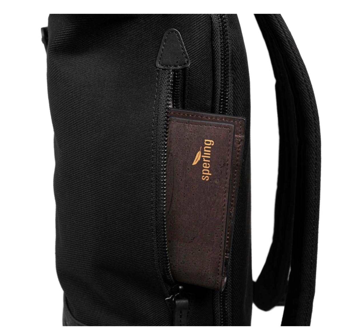 Bag "Classic" for luggage compartment / glove compartment Vespa, nylon, tobacco brown
