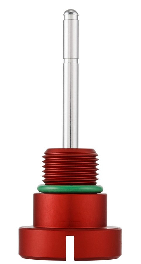 Oil filler plug engine oil for Vespa, red matt