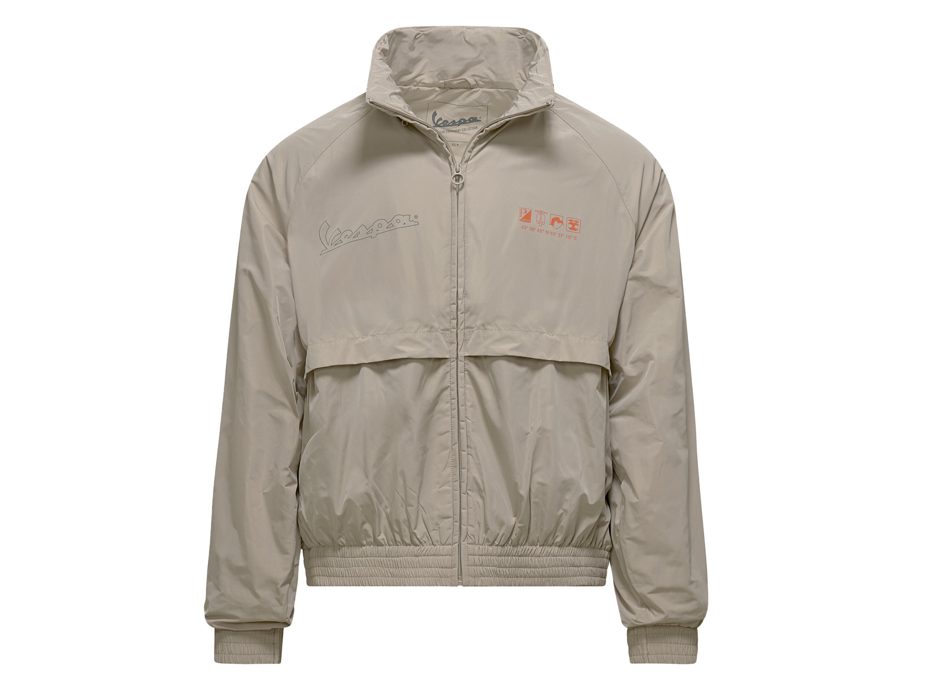 Vespa windbreaker Nomad beige DEC collection