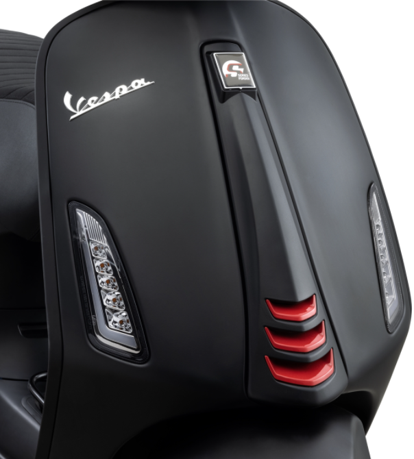 Turn signal kit front left/right for Vespa Primavera/Sprint 50cc 2T/4T, tinted