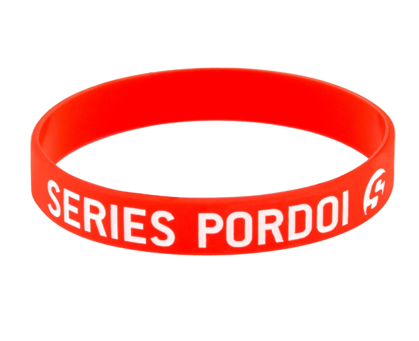 Rubber band "SERIES PORDOI" for fender nipple, red