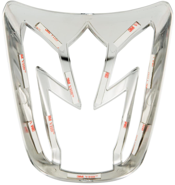 Rear light grille for Vespa Primavera/Sprint 50-150ccm 2T/4T AC, chrome