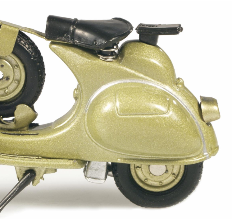 Model Vespa 125 6 Giorni (1952), bronze