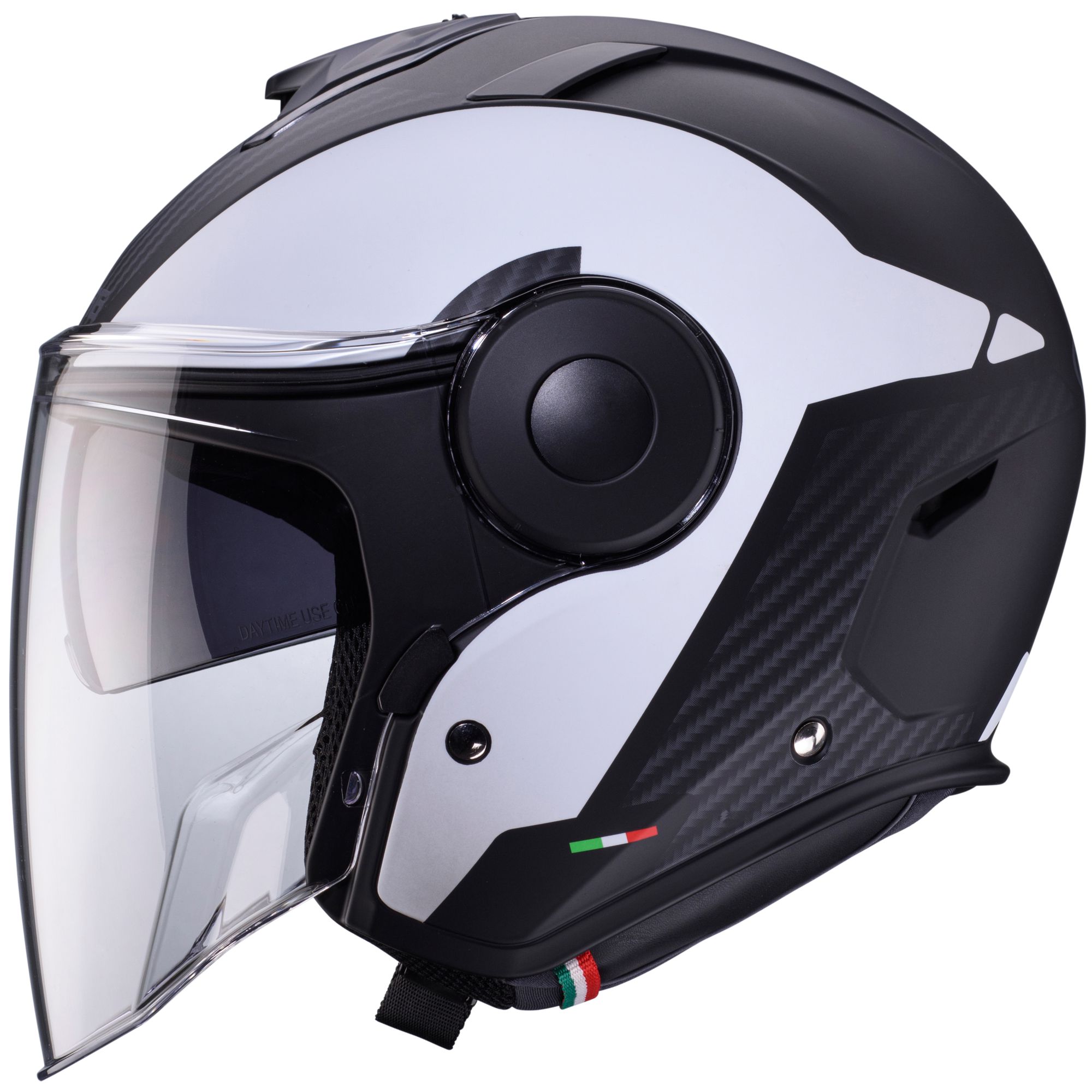 Caberg helmet Soho Milano matt black/white