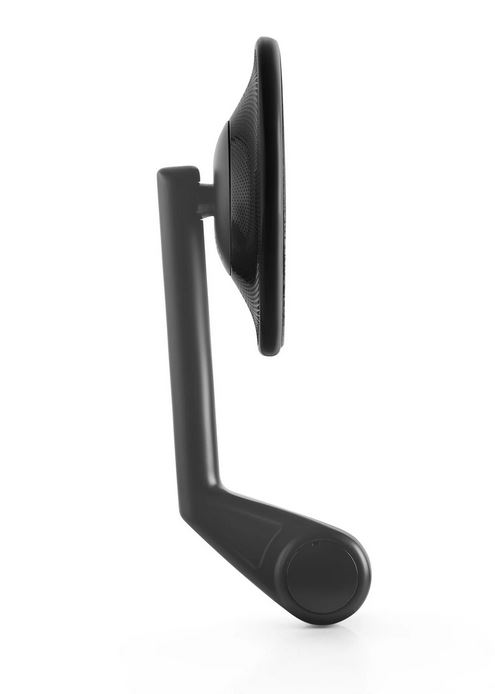 Handlebar end mirror RIZOMA E-POP left or right for Vespa, black