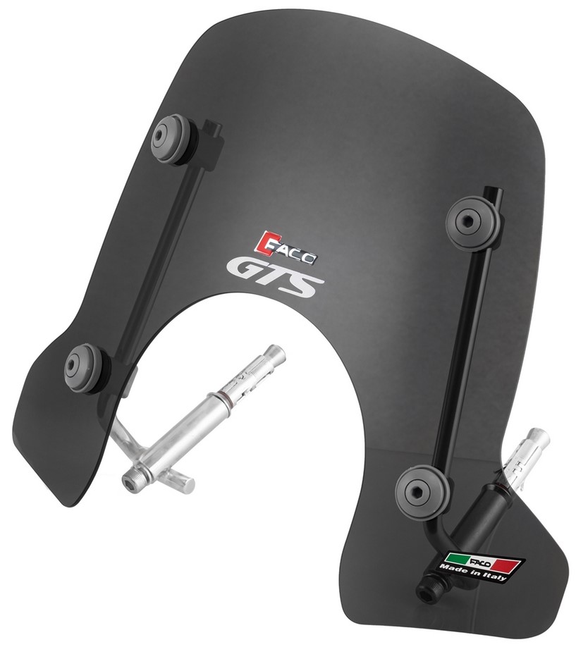 Half-height windshield for Vespa GTS/GTS Super/GT/GT L 125-300cc, tinted