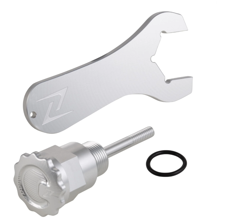 Oil filler plug engine oil, oil pan ZELIONI Vintage for Vespa, silver