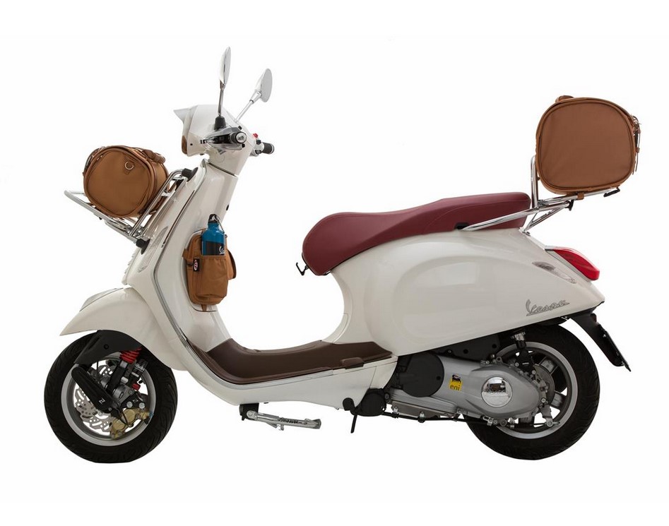 Bag set Classic for Vespa, brown