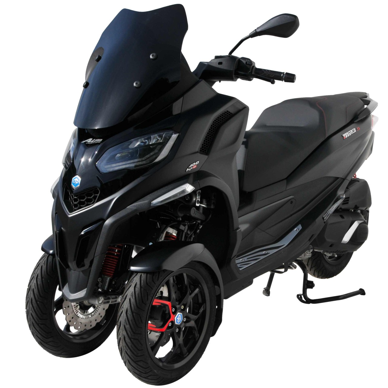 Windshield ERMAX Sport for Piaggio MP3 400 HPE (22-), black