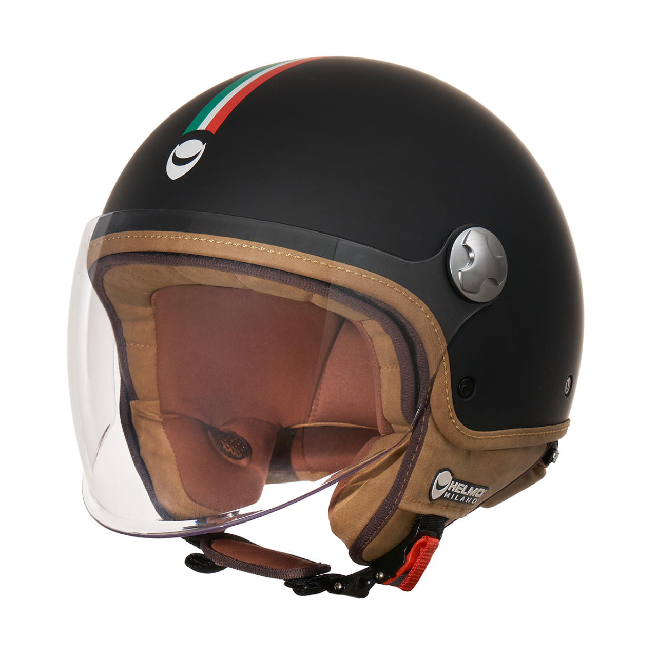 Helmo Milano Demi Jet Veloce black matt