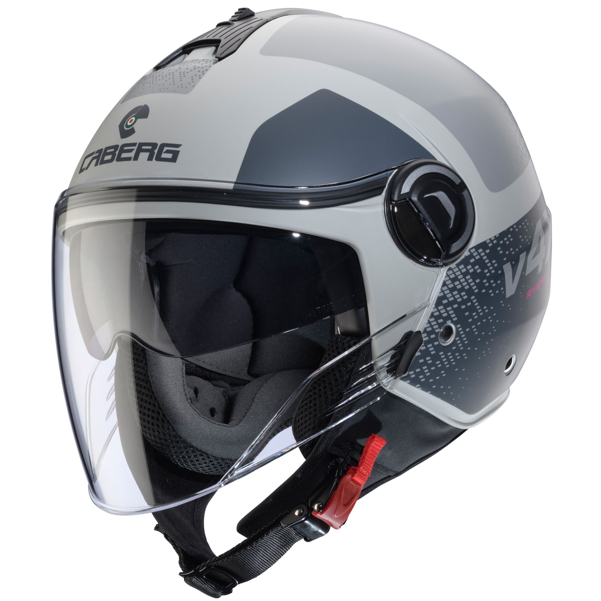 Caberg helmet Riviera V4 X Alpha matt-sand/anthracite-grey