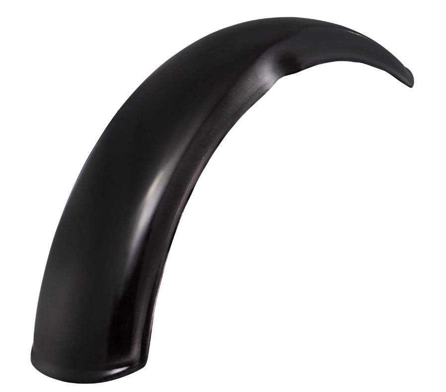 Mudguard Garelli EVO II without bracket, universal for Vespa PX 80-200cc, GRP, black