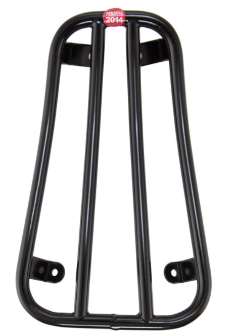 Luggage carrier step-through black for Vespa Primavera/Sprint 50-150cc