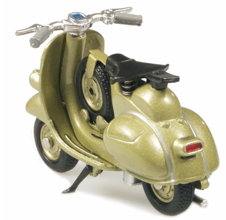 Model Vespa 125 6 Giorni (1952), bronze