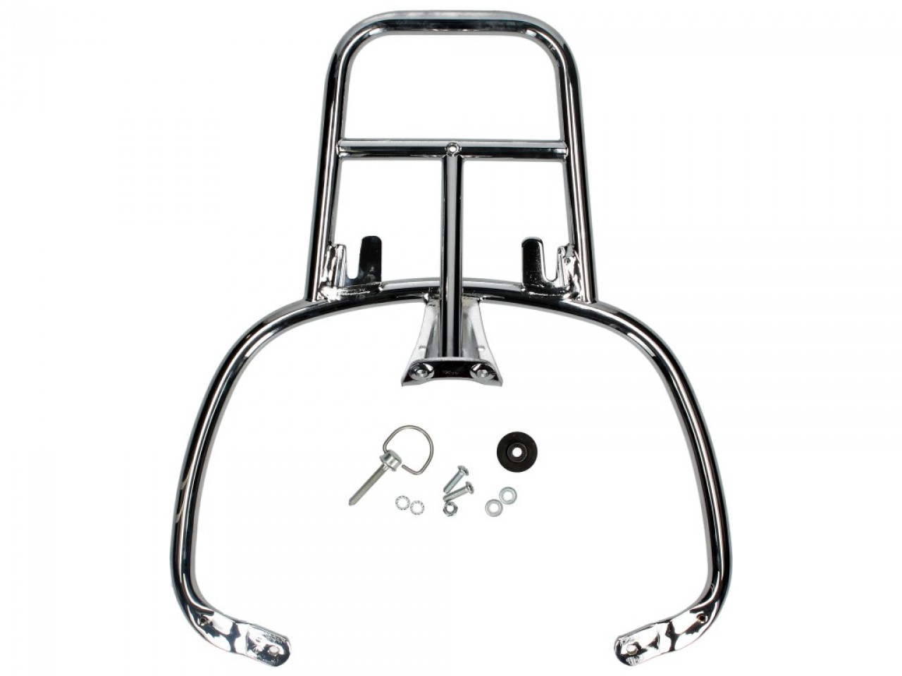 Topcase Kit 32L gray (G41), back cushion black for Vespa Primavera