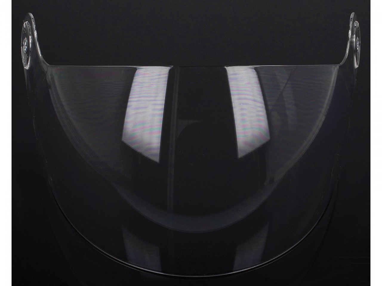 Helmo Milano visor, Turbine helmet, clear, scratch-resistant, long