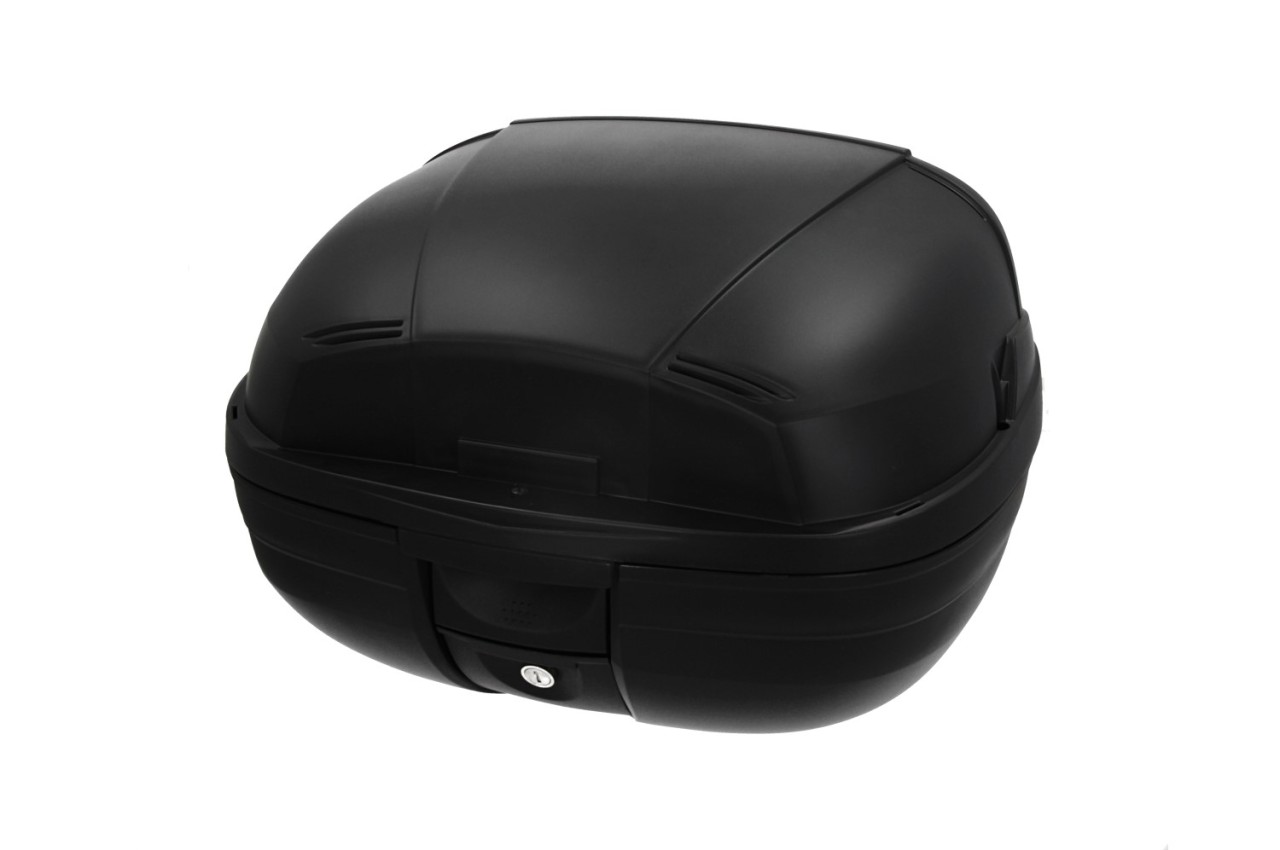 Top Case, 37 l, brown incl. back cushion for Piaggio MP3 500 Sport Advance HPE