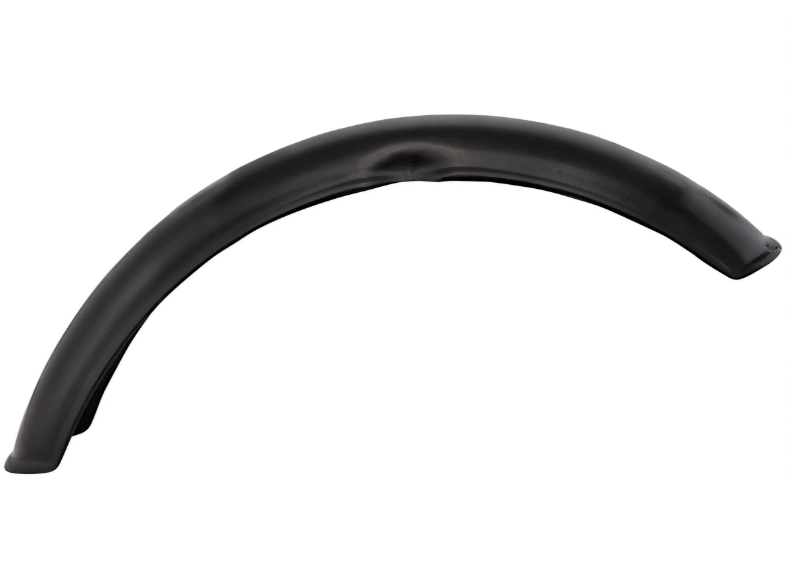 Mudguard Garelli EVO II without bracket, universal for Vespa PX 80-200cc, GRP, black