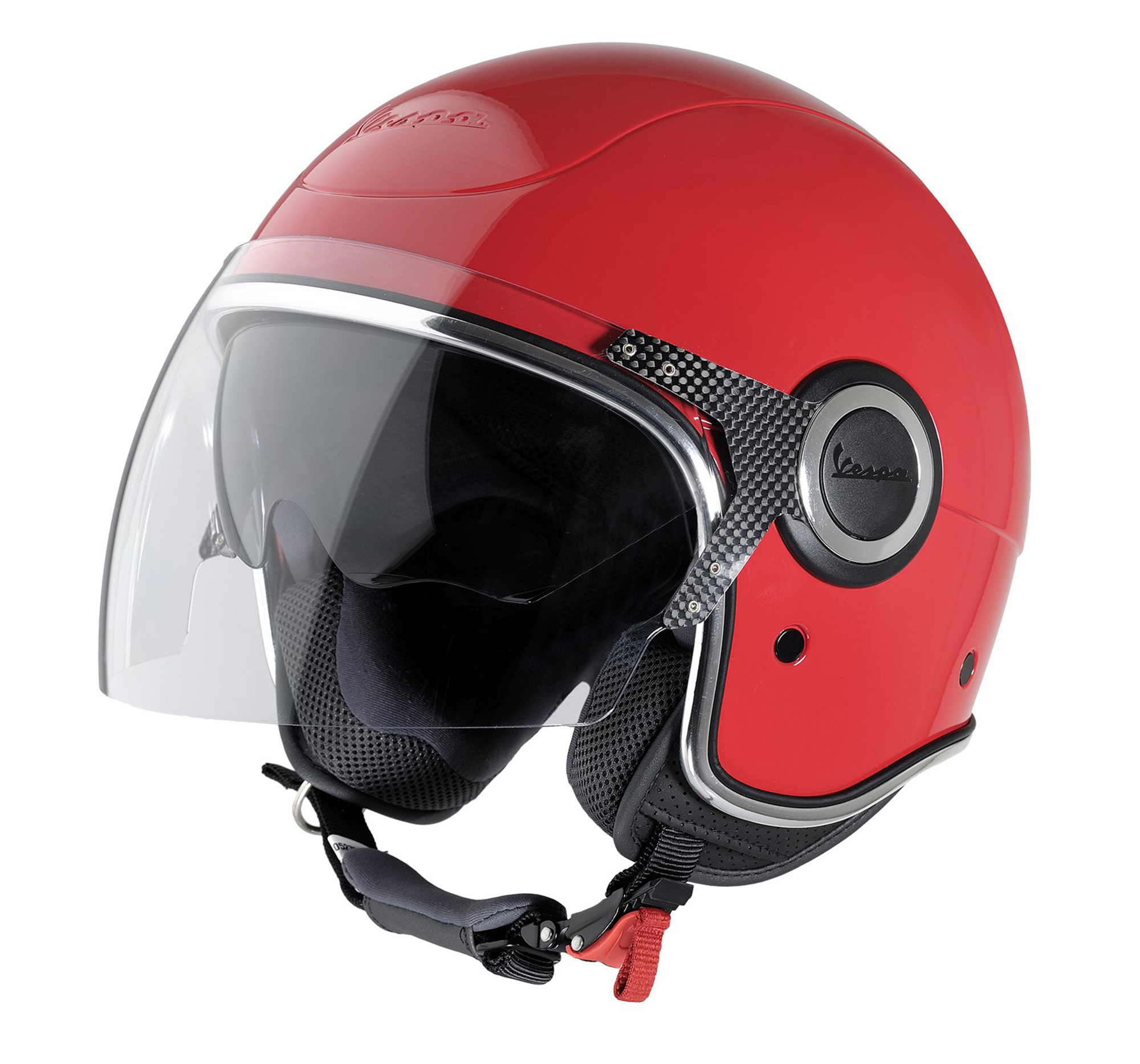 Vespa jet helmet VJ red