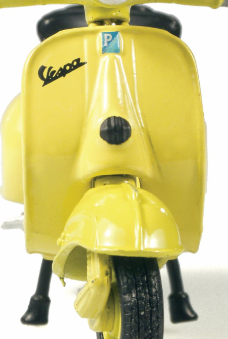 Model Vespa 125 (1960), yellow