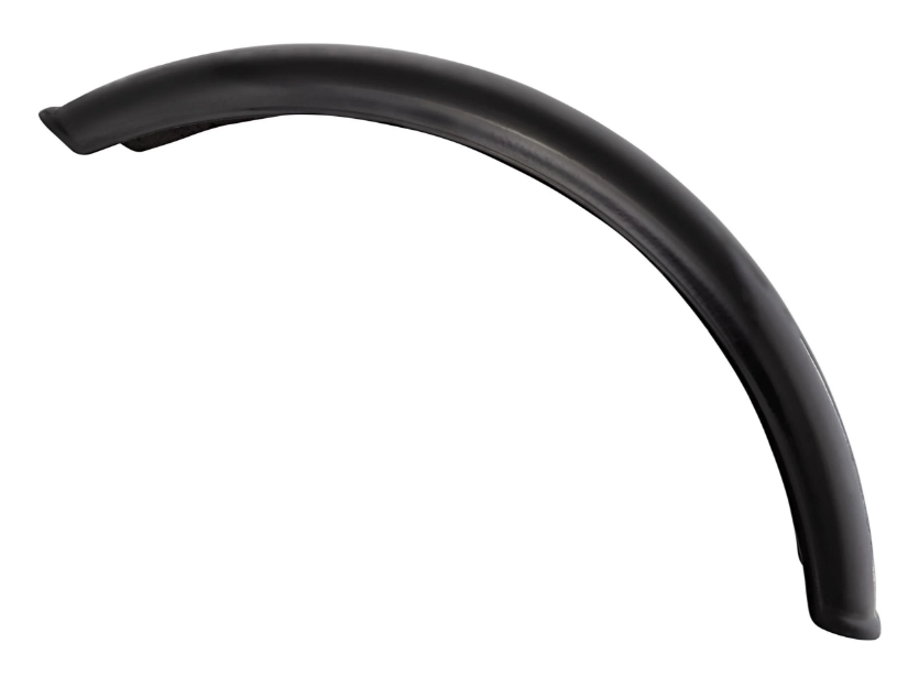 Mudguard Garelli EVO II without bracket, universal for Vespa PX 80-200cc, GRP, black