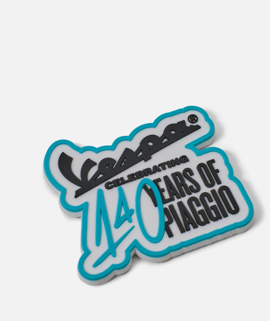 Vespa magnet "140 years of Piaggio"