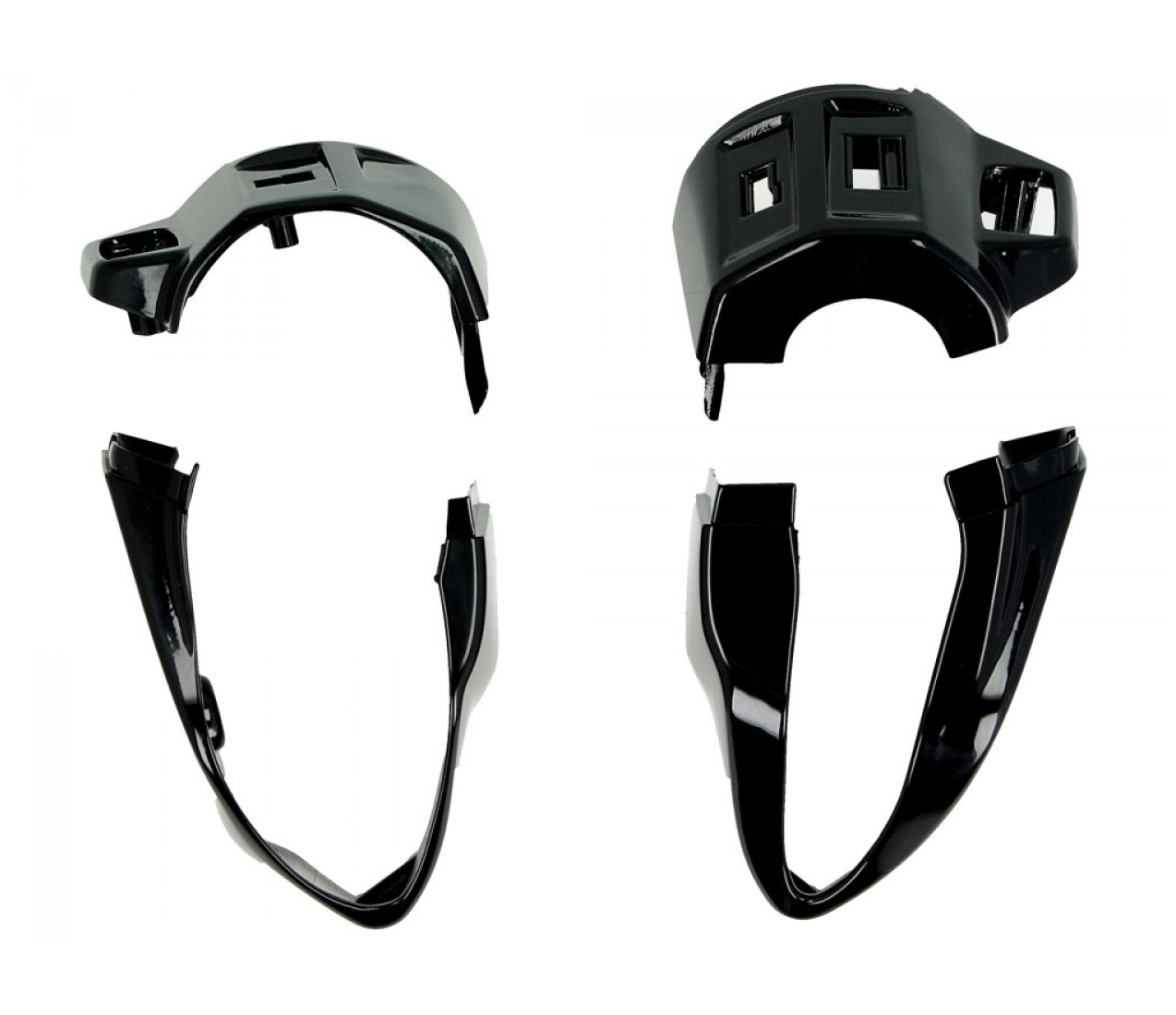 Switch housing, black gloss for Vespa Primavera / Sprint (50cc)
