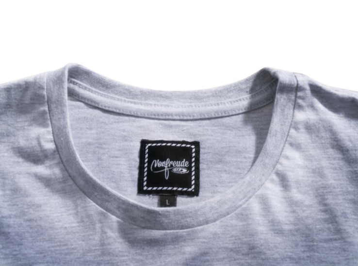 T-shirt "Faro Basso Fender Light Feeling", men gray melange