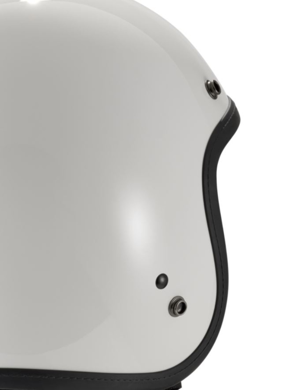 Vespa Versilia White Open-Face Helmet - L