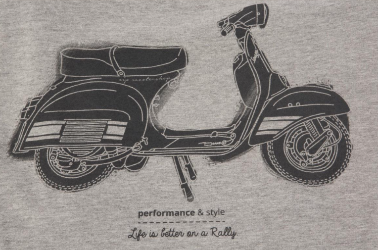 Sweatshirt "Life is better on a Rally", men gray
