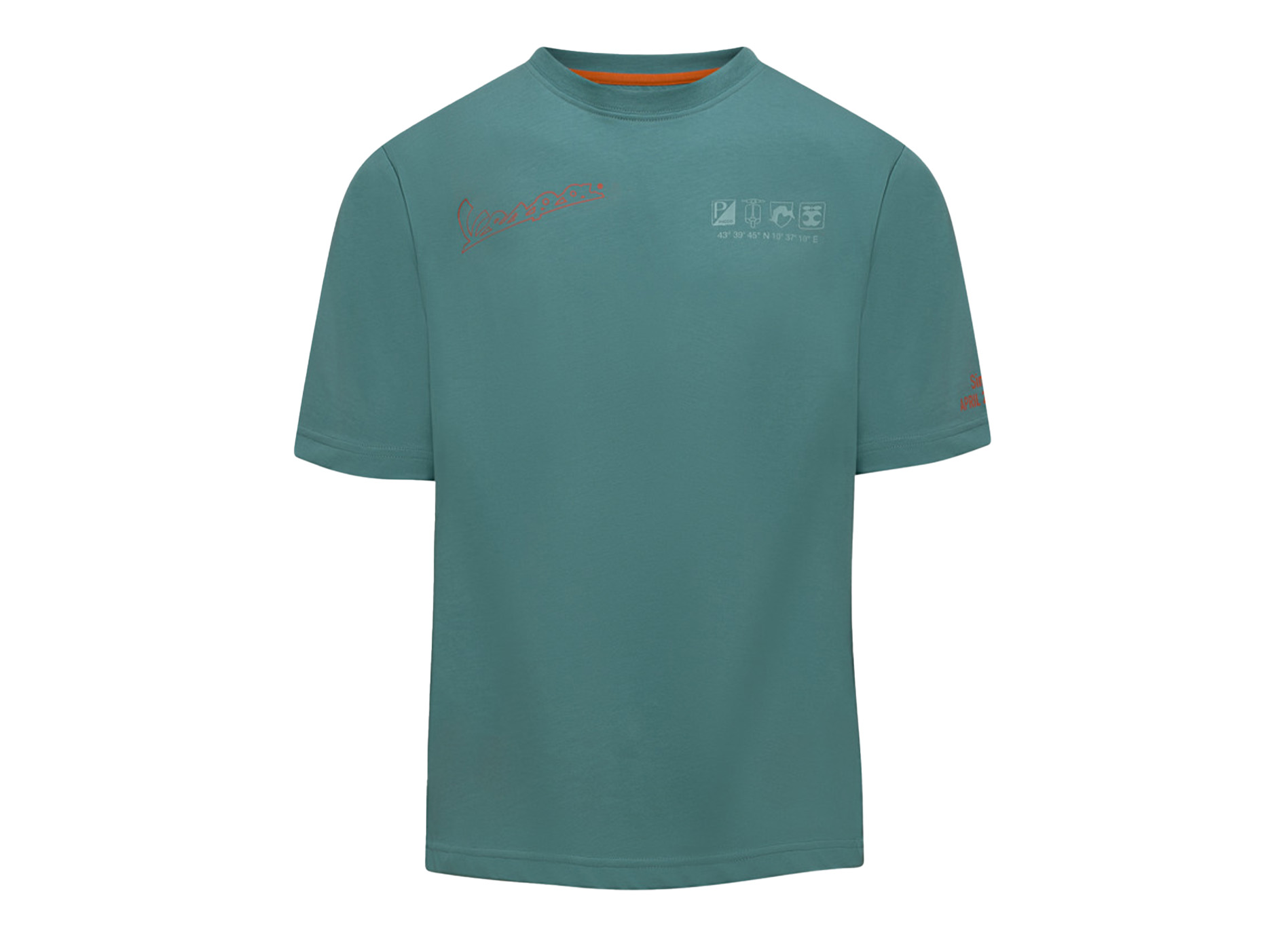 Vespa T-shirt Sol green DEC collection