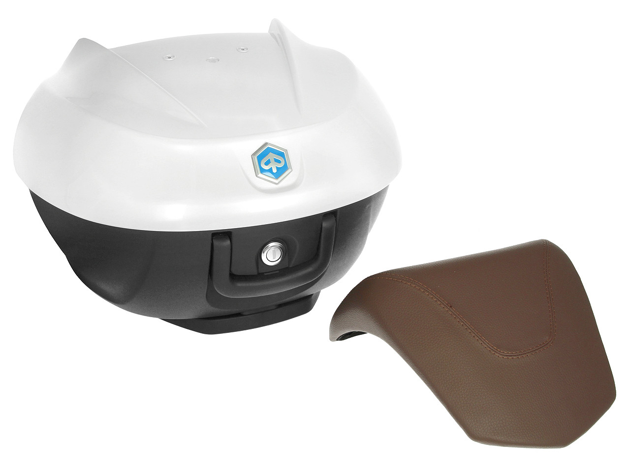 Topcase 36L for Beverly Original Piaggio - BIANCO ICEBERG 505/A