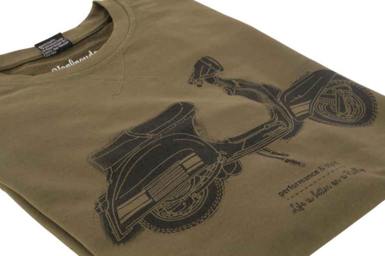 Sweatshirt "Life is better on a Rally", men olive green