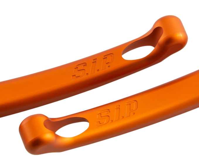 Sport lever set brake left/right for Vespa LX/LXV/S/Primavera/Sprint 50-150ccm, orange matt