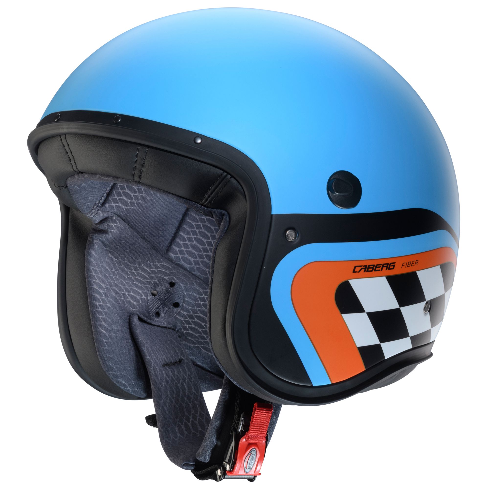 Caberg helmet Freeride X Daytona matt-light blue/black-orange