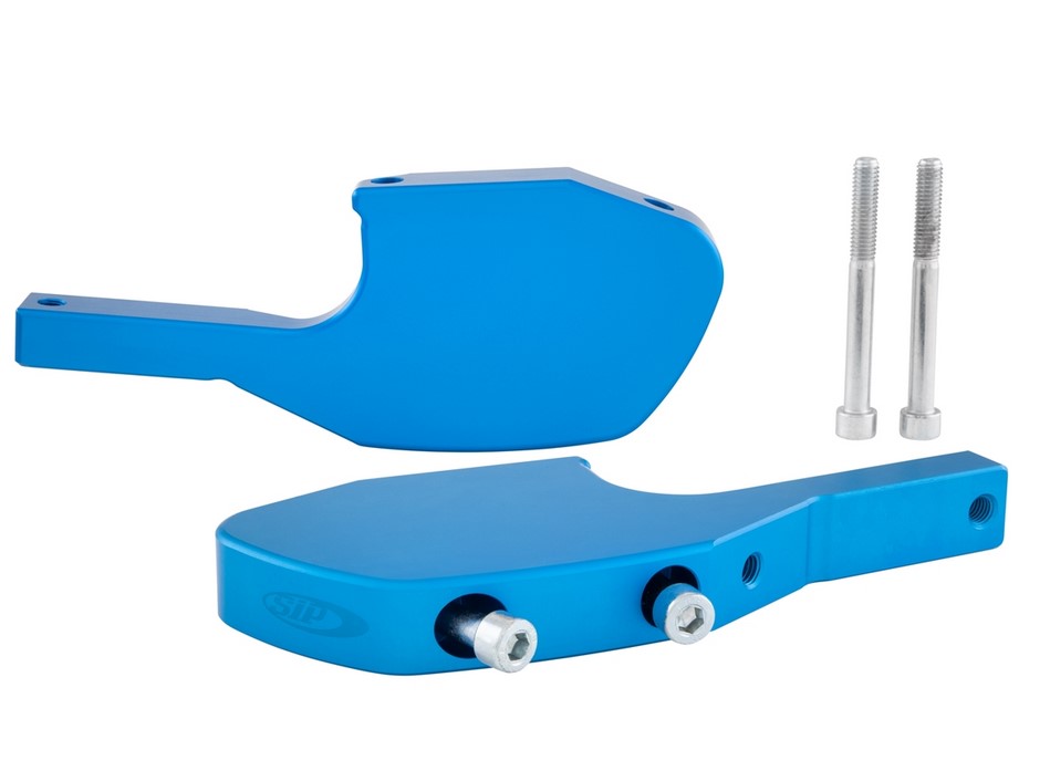 Footrest adapter pillion for Vespa GTS/GTS Super/GTV/GT 60/GT/GT L 125-300ccm, blue matt
